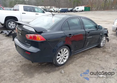 2008 Mitsubishi Lancer Gts z USA, uszkodzony, nr VIN JA3AU86U58U024993
